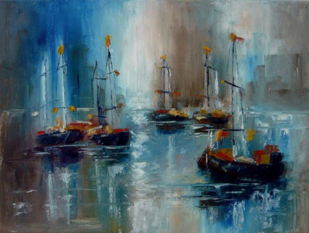 Zsákmányra várva 30x40 olaj vászon Ár: 70.000 Ft